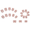 12 Sizes-24 Pcs Press On Nails R493