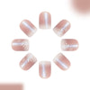 12 Sizes-24 Pcs Press On Nails C1439