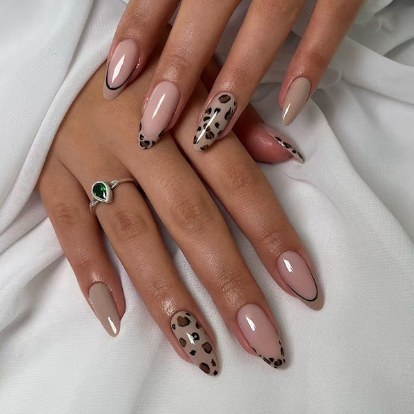 12 Sizes-24 Pcs Press On Nails W1945