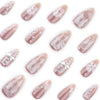 12 Sizes-24 Pcs Press On Nails JP3857