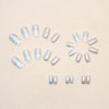 12 Sizes-24 Pcs Press On Nails W299