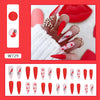 12 Sizes-24 Pcs Press On Nails W724