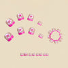 12 Sizes-24 Pcs Press On Nails y2076-24