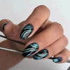 12 Sizes-24 Pcs Press On Nails W763