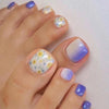 12 Sizes-24 Pcs Press On Nails F114