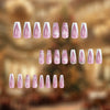 12 Sizes-24 Pcs Press On Nails JP2684