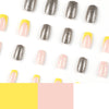 12 Sizes-24 Pcs Press On Nails JP2400
