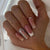 12 Sizes-24 Pcs Press On Nails Z652