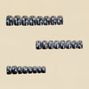 12 Sizes-24 Pcs Press On Nails Y1641