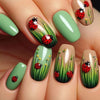 12 Sizes-24 Pcs Press On Nails MOS005