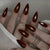 12 Sizes-24 Pcs Press On Nails Y1834
