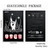 12 Sizes-24 Pcs Press On Nails C1321