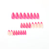 12 Sizes-24 Pcs Press On Nails JP2359