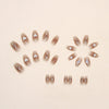12 Sizes-24 Pcs Press On Nails Z562