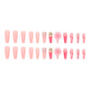 12 Sizes-24 Pcs Press On Nails Z734