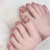 12 Sizes-24 Pcs Press On Nails F198