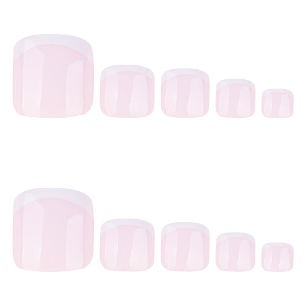 12 Sizes-24 Pcs Press On Nails JP4250
