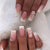 12 Sizes-24 PcsPress On Nails W242