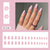 12 Sizes-24 Pcs Press On Nails W1508