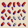 12 Sizes-24 Pcs Press On Nails Y1173
