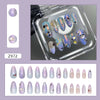 12 Sizes-24 Pcs Press On Nails Z972