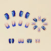 12 Sizes-24 Pcs Press On Nails Y194