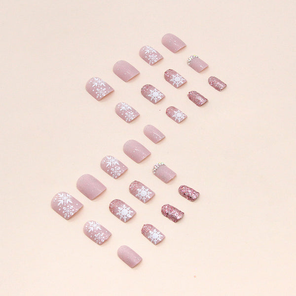 12 Sizes-24 Pcs Press On Nails Z715