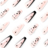 12 Sizes-24 Pcs Press On Nails JP2491