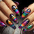 12 Sizes-24 Pcs Press On Nails Y1490