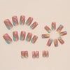 12 Sizes-24 Pcs Press On Nails W626