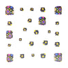 12 Sizes-24 Pcs Press On Nails Y606