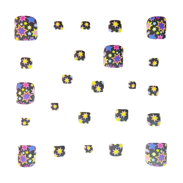 12 Sizes-24 Pcs Press On Nails Y606