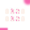12 Sizes-24 Pcs Press On Nails C1627