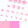 12 Sizes-24 Pcs Press On Nails JP3798
