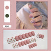 12 Sizes-24 Pcs Press On Nails R001