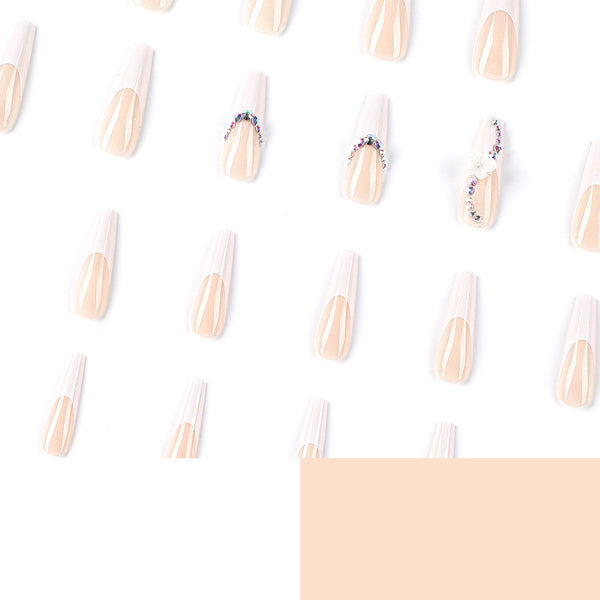 12 Sizes-24 Pcs Press On Nails JP2453