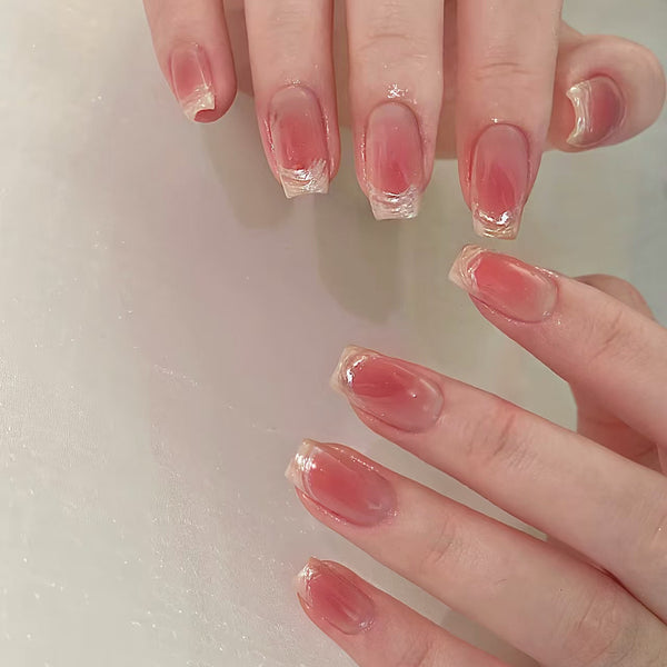 12 Sizes-24 Pcs Press On Nails R913