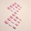 12 Sizes-24 Pcs Press On Nails W1424