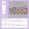 12 Sizes-24 Pcs Press On Nails W1779