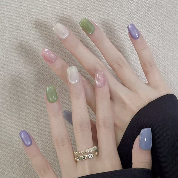 30 Pcs Press On Nails MY266