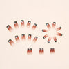 12 Sizes-24 Pcs Press On Nails R714