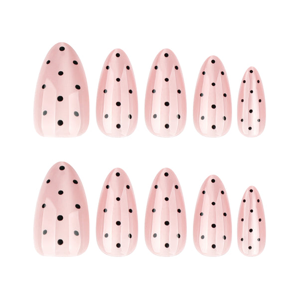 12 Sizes-24 Pcs Press On Nails JP4225