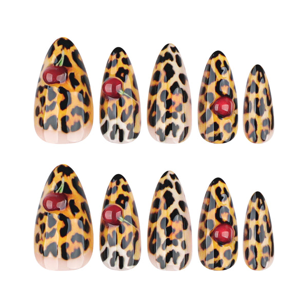 12 Sizes-24 Pcs Press On Nails JP4128
