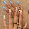 12 Sizes-24 Pcs Press On Nails JP1587