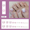 12 Sizes-24 Pcs Press On Nails F199