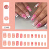 12 Sizes-24 Pcs Press On Nails Z900