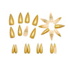 12 Sizes-24 Pcs Press On Nails Y1810