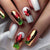 12 Sizes-24 Pcs Press On Nails W1875