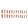 12 Sizes-24 Pcs Press On Nails Z510