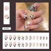 12 Sizes-24 Pcs Press On Nails R767